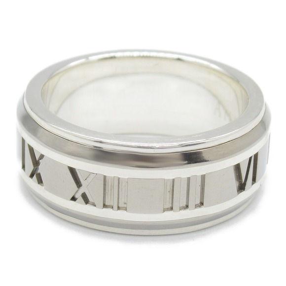 Tiffany & Co Tiffany & Co Atlas Ring Silver 925 Jewelry Metal Ring - Picture 3 of 7
